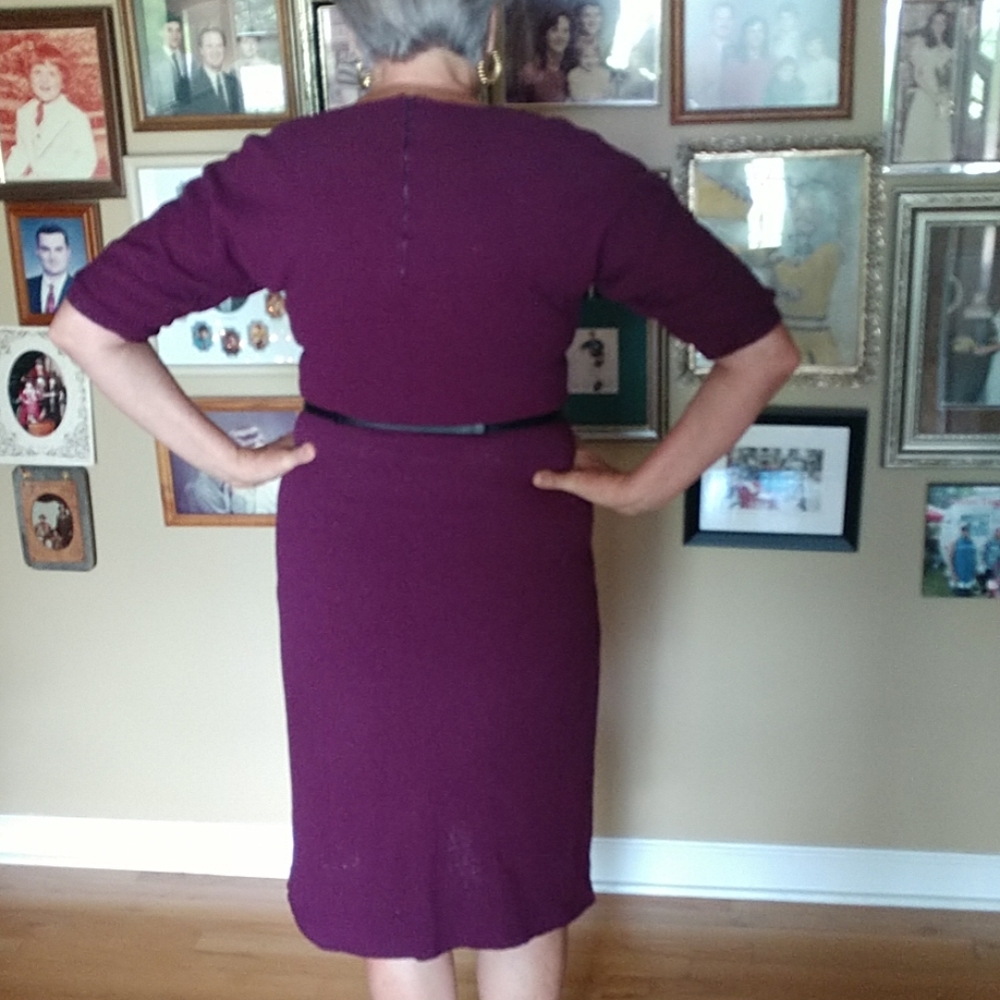 Vintage 1960's knit Dress - Picture 2 of 4